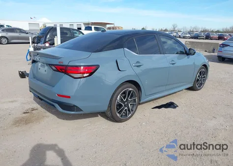 2025 Nissan Sentra Sr из США, поврежденный, VIN 3N1AB8DV7SY387841